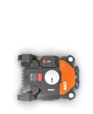 Worx Landroid Vision Cloud 4WD - Für Rasenflächen bis 600m² - WR340E