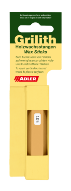 Adler Grilith Holzwachsstange Kiefer, Nr. 105, 702704033211