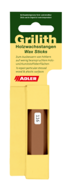 Adler Grilith Holzwachsstange Mahagoni, Nr. 116, 702704033811