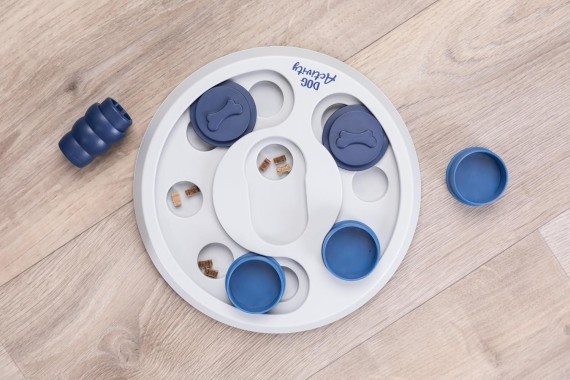 TRIXIE Dog Activity, Strategiespiel „Flip & Fun“ für Hunde, ø 23cm, 32001