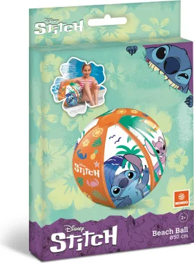 Preview: Mondo Disney Stitch Strand Ball, 50 cm, für Kinder ab 2 Jahren,  21216