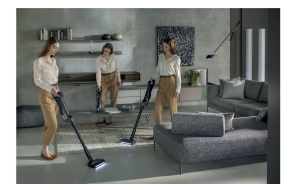Hoover Akku Handstaubsauger HF210P1 011, 1 L Staubbehälter 14,4 V, Obsidian Grey, 58679