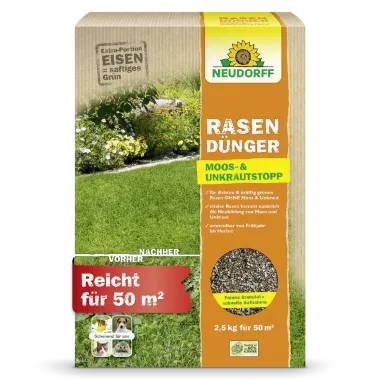 Neudorff RasenDünger SPEZIAL 5PLUS1, 2,5 kg 1306