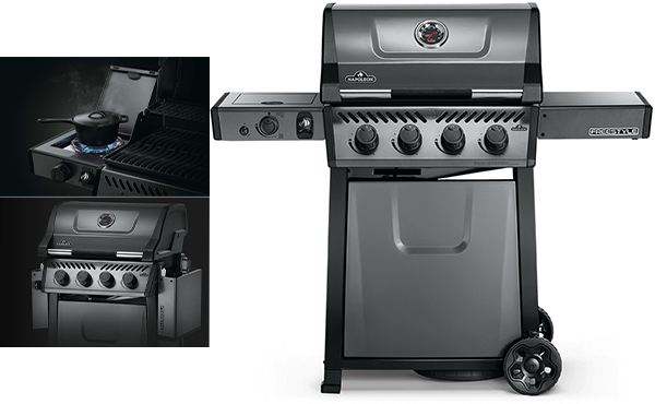 Napoleon Gasgrill Freestyle 425 mit Sizzle Zone, Graphit  F425SIBPGT-DE