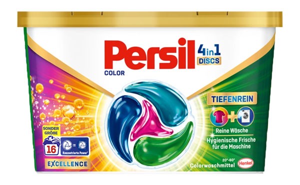 Persil Waschmittel Color 4in1 DISCS 1 Packung = 16 Discs