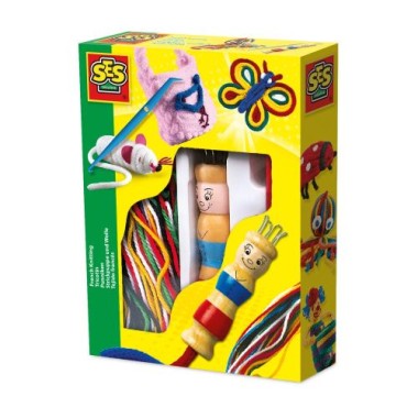 SES Creative Strickpuppe und Wolle, 00862