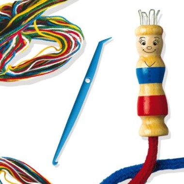 Preview: SES Creative Strickpuppe und Wolle, 00862