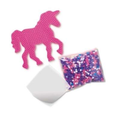 Preview: SES Creative Bügelperlen-Set Einhorn, Glow in the Dark, 06115