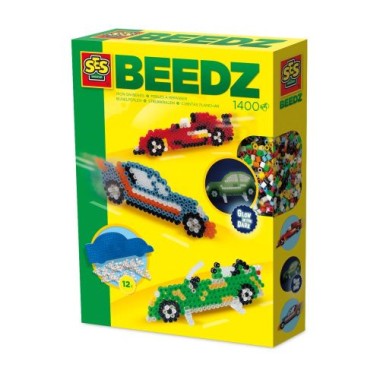SES Creative Beedz Bügelperlen Set - Auto, 06215