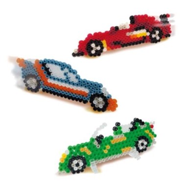 Preview: SES Creative Beedz Bügelperlen Set - Auto, 06215