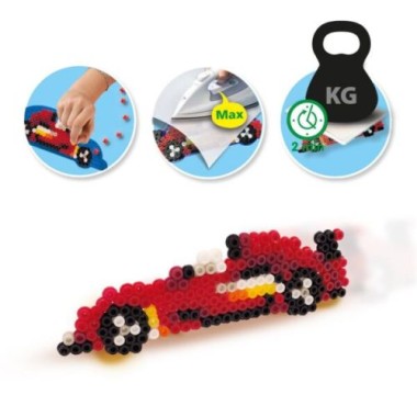 SES Creative Beedz Bügelperlen Set - Auto, 06215