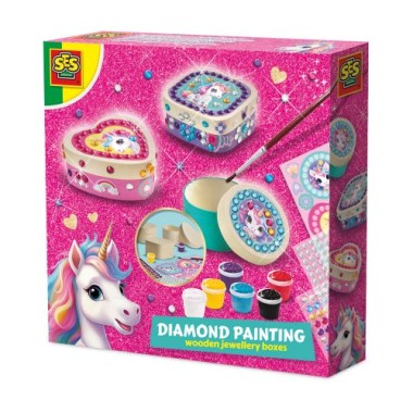 SES Creative Unicorn – Diamond Painting Schmuckkästchen, 14138