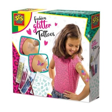 SES Creative Fashion glitter Tattoos, 14142
