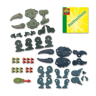 Preview: SES Creative Dino Schrauben Konstruktionsset, 14291