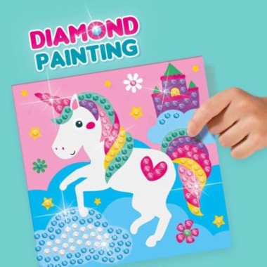 Preview: SES Creative Diamanten Mosaike – Fröhliche Tiere, 14701