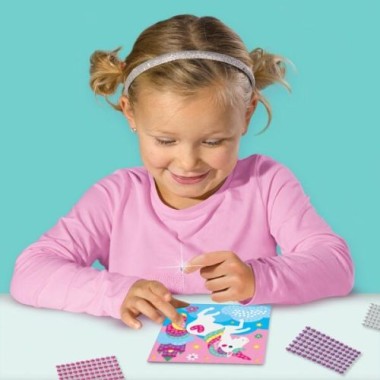 Preview: SES Creative Diamanten Mosaike – Fröhliche Tiere, 14701