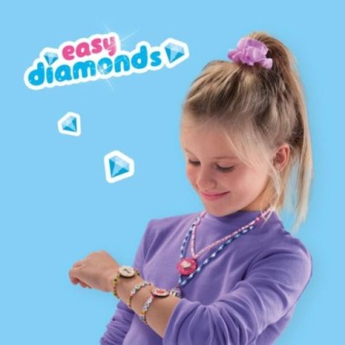 Preview: SES Creative Easy diamonds – Buchstaben Schmuck, 14703