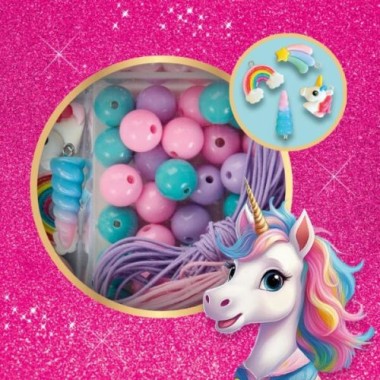 Preview: SES Creative  Unicorn – Schmuckperlen-Set, 14749
