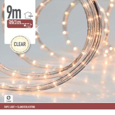 Koopman LED Lichterschlauch, 9m, warmweiß, XX8115520