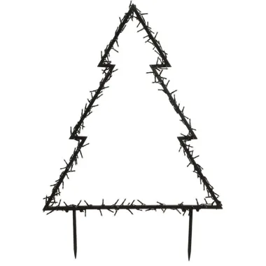 Koopman Deko-Weihnachtsbaum mit 175 LED für den Außenbereich, 75 cm AX2500130