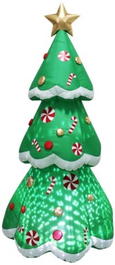 Koopman Aufblasbarer Weihnachtsbaum, 240 cm, DIF000240