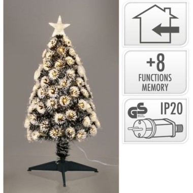 Koopman Weihnachtsbaum mit LEDs, 90cm,warmweiß, AFB000710