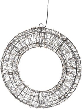 Preview: Koopman Kranz Led 38cm, schwarz, AMZ141220