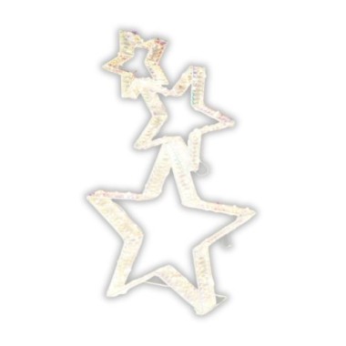 Preview: Koopman LED Sterne, 80 cm, Timer, außen, AMZ141250