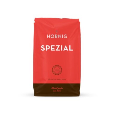 J. Hornig Spezial Kaffee ganze Bohne 500 g, mild-würzig, mittlere Röstung, 103