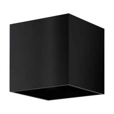 EGLO LED Wandleuchte außen Barcarola-E, IP44, schwarz, 4000K, 74024