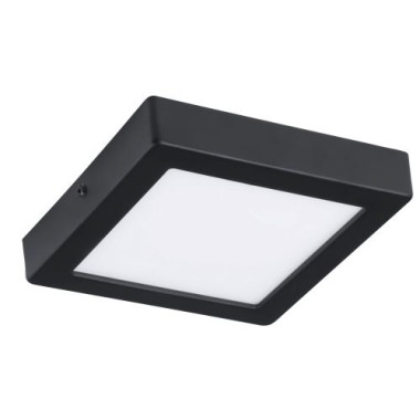 EGLO LED Deckenleuchte Idun, 17cm, schwarz, 1500lm, 4000K, 75605