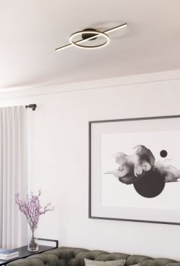 Preview: EGLO LED Deckenleuchte CCT 66cm 2600lm - Agostino, 75917