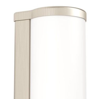 Preview: EGLO LED Wandlampe Calnova, Spiegelleuchte, P44, 60cm, 1550lm, nickel-matt, 94716