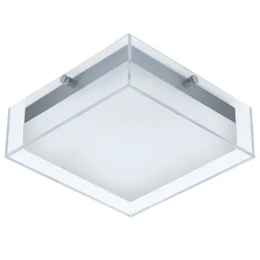 Eglo LED Wand- und Deckenleuchte Infesto, 8,2W, 820LM, 3000K, Glas, 94874