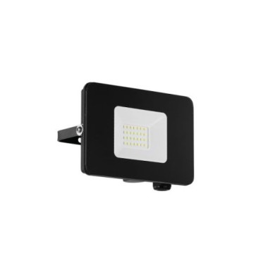 EGLO LED Außenwandleuchte IP65 13cm schwarz 5000K Faedo 3, ohne Sensor, 97456
