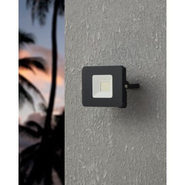 Preview: EGLO LED Außenwandleuchte IP65 13cm schwarz 5000K Faedo 3, ohne Sensor, 97456