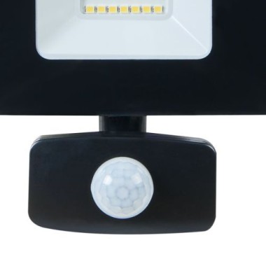 Preview: EGLO LED Außenwandleuchte IP44 Sensor schwarz Faedo 3, mit Sensor, 97461
