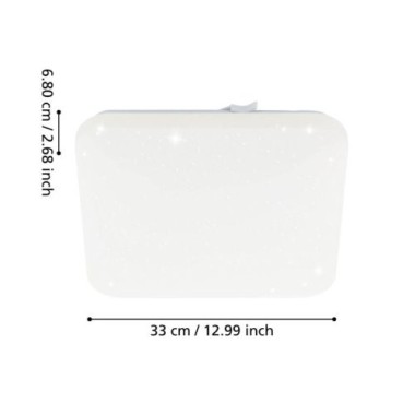 EGLO LED Sternenhimmel Lampe 28cm 1100lm 3000K Frania-S, 97881