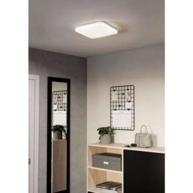 Preview: EGLO LED Sternenhimmel Lampe 33cm 1600lm 3000K Frania-S, 97882