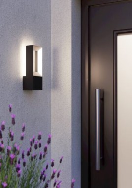 Preview: EGLO LED Außen Wandlampe Riforano, IP44, 11cm, 1100lm, 3000K, 98725
