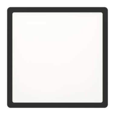 Preview: EGLO LED Deckenleuchte Fueva 5, IP44, Schwarz, 28,5x28,5cm, 2400lm, Warmweiß, 99271