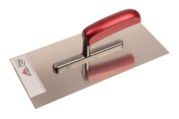 Stubai Glättekelle rostfrei, gebogenem Heft, 280 x 130 x 0,75 mm, 433631 2