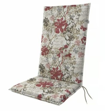 Doppler Auflage Hochlehner Living Flower Muster,119x48x6cm, Baumwolle & Polyester, 5122153953
