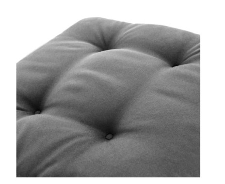 Preview: Doppler Auflage Hochlehner Living Palmen Petrol, 119x48x6cm, Baumwolle & Polyester, 5122153954