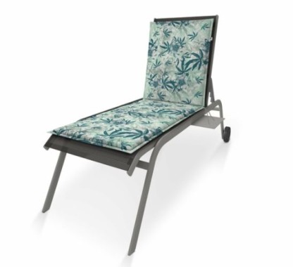 Preview: Doppler Auflage Sunlounge Living, 195x60x6cm, Baumwolle & Polyester, 5142153954