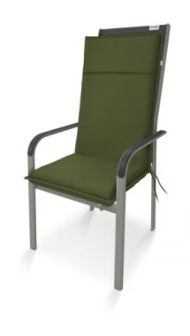 Preview: Doppler Auflage Hochlehner Life Moosgrün, 119x48x4 cm, 5127595351