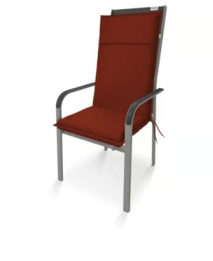 Preview: Doppler Hochlehner Auflage Life Rot, 119x48x4 cm, 5127595352
