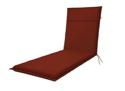Doppler Auflage Sunlounge Life Rot, 195x60x4cm, 5147595352