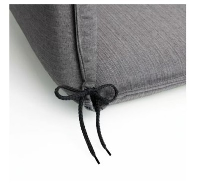 Preview: Doppler Auflage Sunlounge Life hellgrau, 195x60x4cm, 5147595354