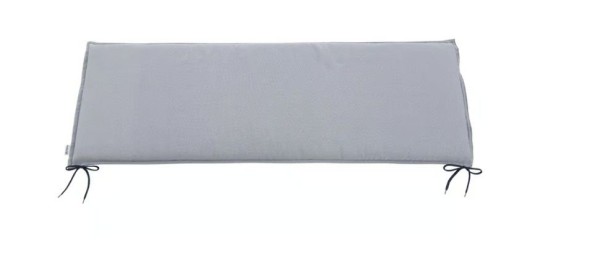 Doppler Sitzkissen Life für 3er Bank Hellgrau, 150x45x4cm, 5047595354